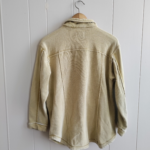 Anthropologie Pilcro Mustard Shacket Size M - Picture 3 of 11